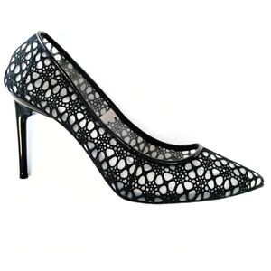 JASON WU SIGRID LACE MESH PUMPS BLACK SIZE 10